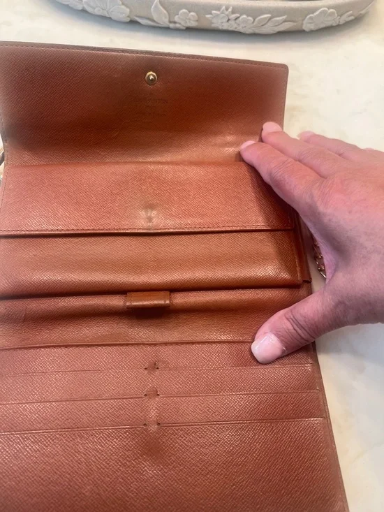 Louis Vuitton vintage monogram international long wallet converted - Picture 2 of 3